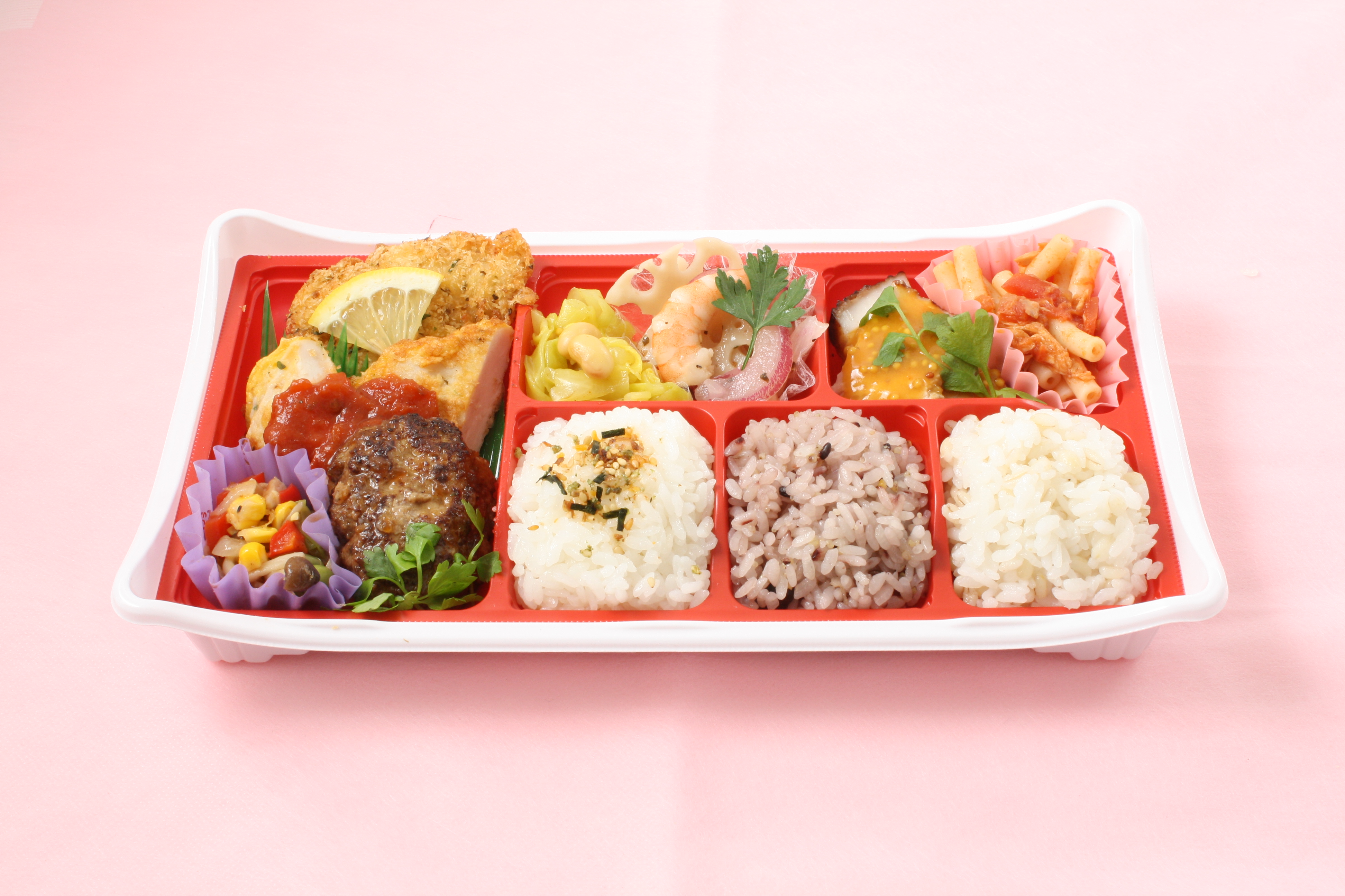 洋風プレート弁当 大阪の宅配弁当は 大阪船場弁当