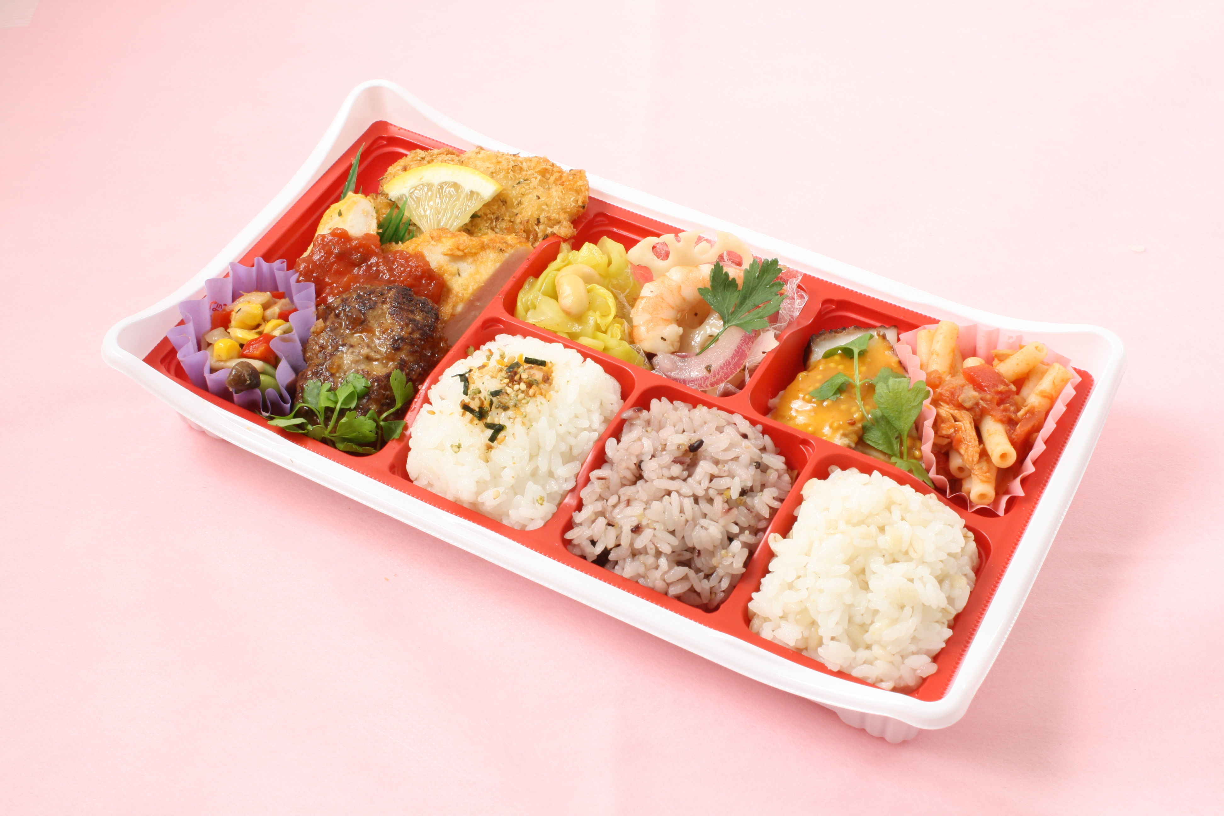 洋風プレート弁当 大阪の宅配弁当は 大阪船場弁当